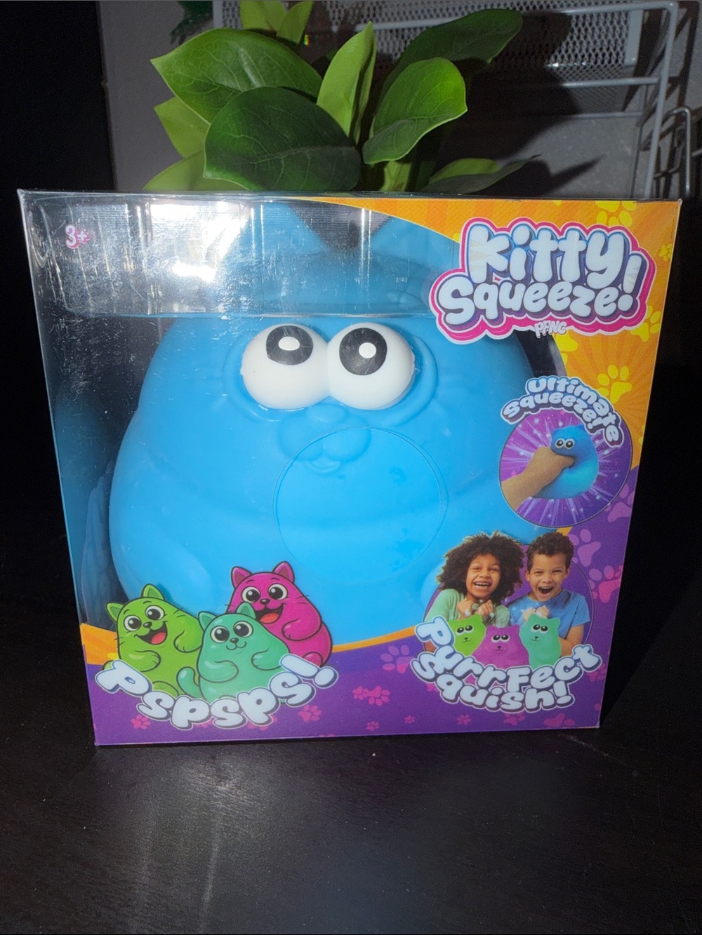Squeeze Blue Kitty Squeeze